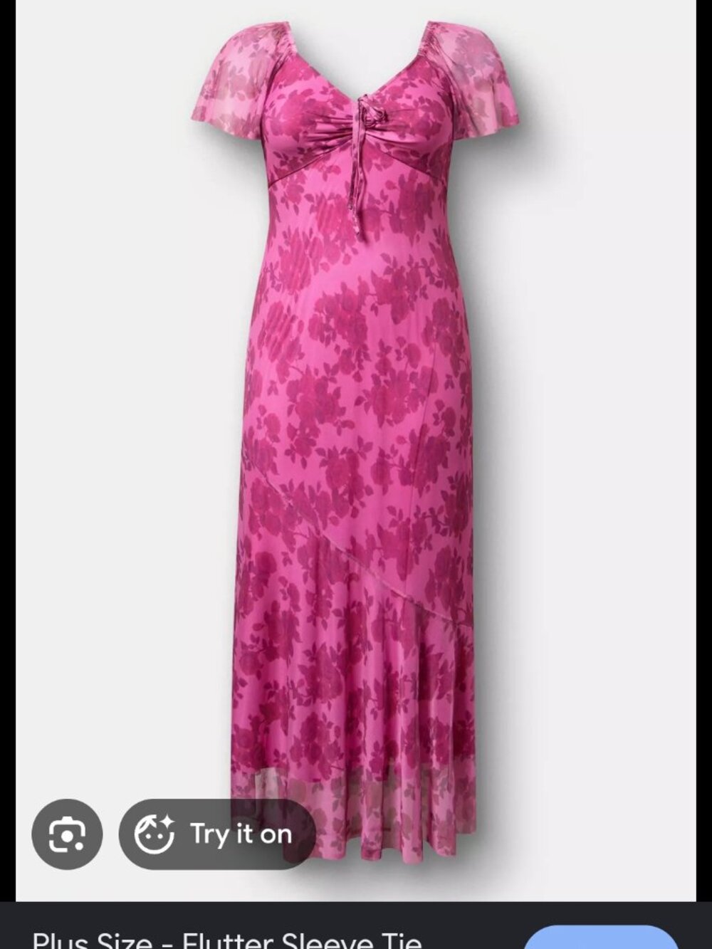 Womens pink dress 3x